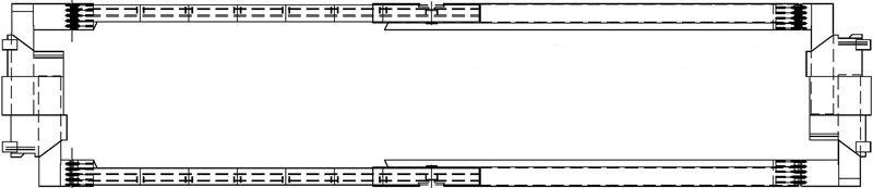 extendable vessel bridge for oversize loads