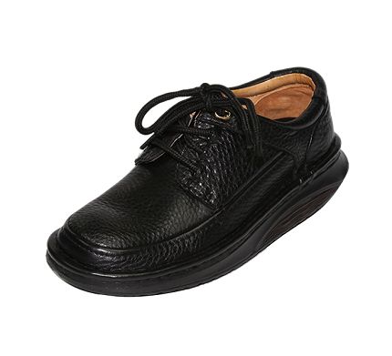 black men's environmental business hand made breathable elevator insole leather casual shoe.jpg