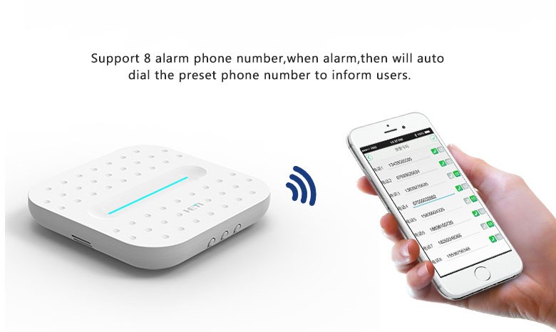 support 8 Alarm phone