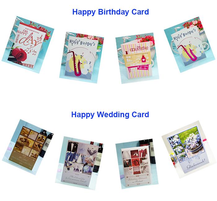 wedding and birthday card
