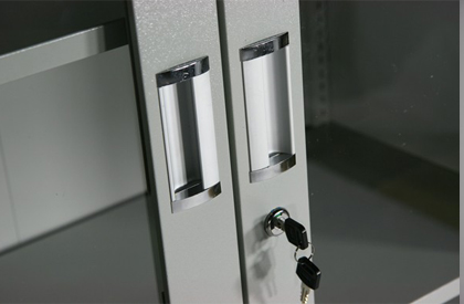4 Door Steel Cabinet Cupboards With Shelves And Doors