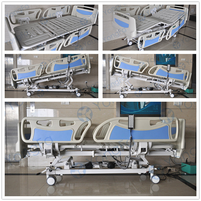 5 multi-function electric linak adjustable hospital bed with central locking (5).png