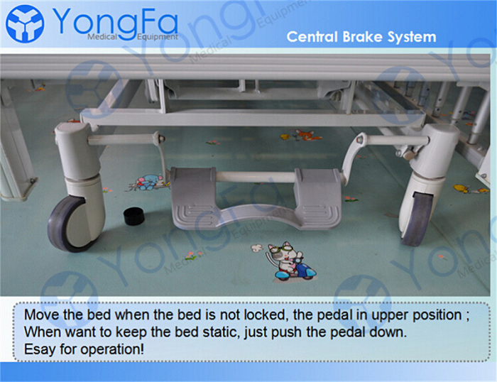 beautiful pediatric child size children hospital baby bed (2).png