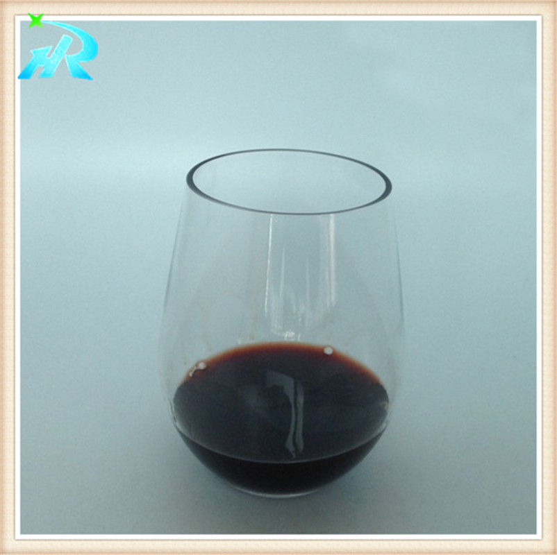 Bisphenol A free wine glasses
