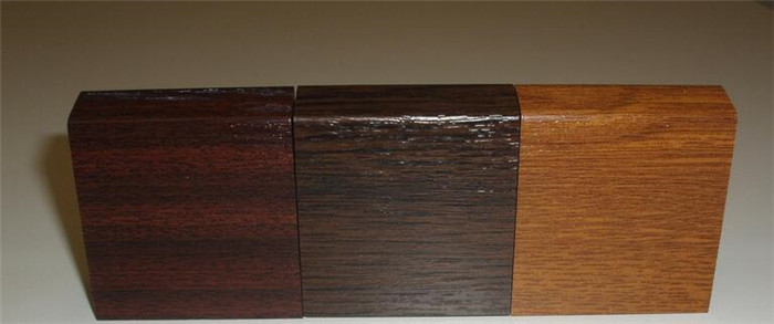 Wood laminated pvc color profiles