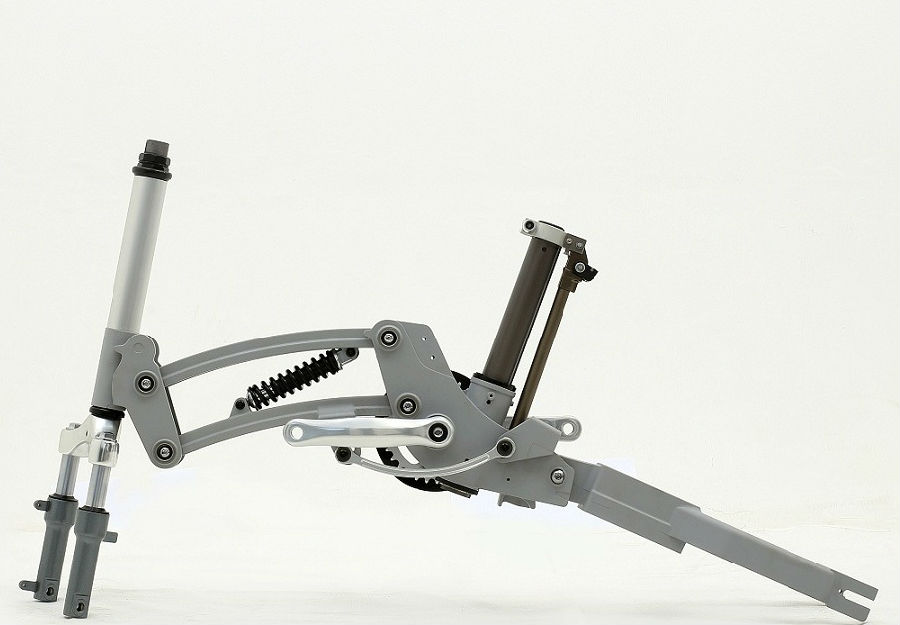 Folding Electric Bicycle Frame