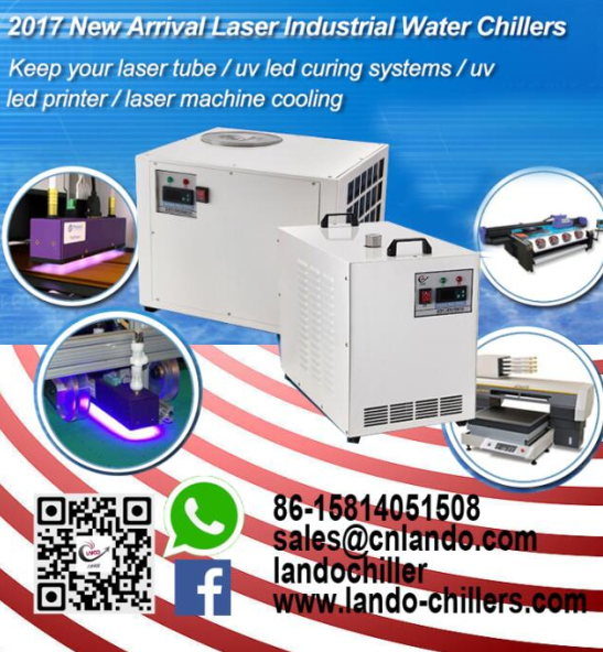 Water Cooled co2 Laser Chiller Units 
