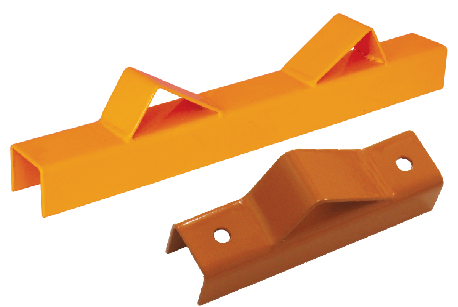 Single or Double Barrel Chocks for pallet racking