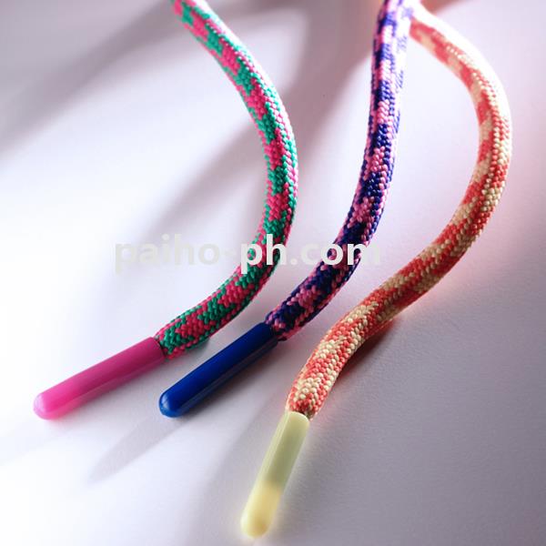 Hot sales round drawcord and jacquard webbing string