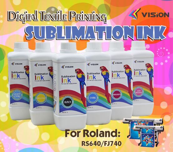 Sublimation Ink Use for Rioch Head