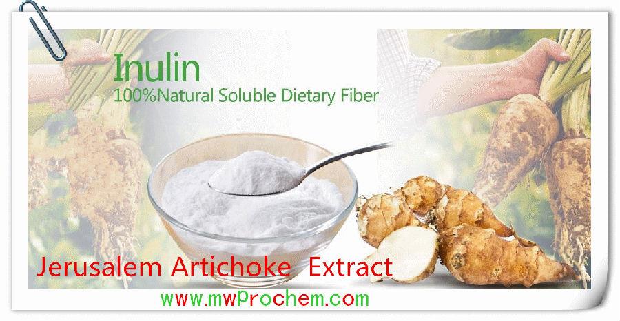 Super plant dietary herbal fiber  inulin Synanthrin|High quality chicory root extract inulin 90%