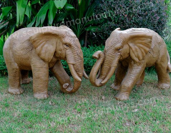 Zoo Elephant Sculpture