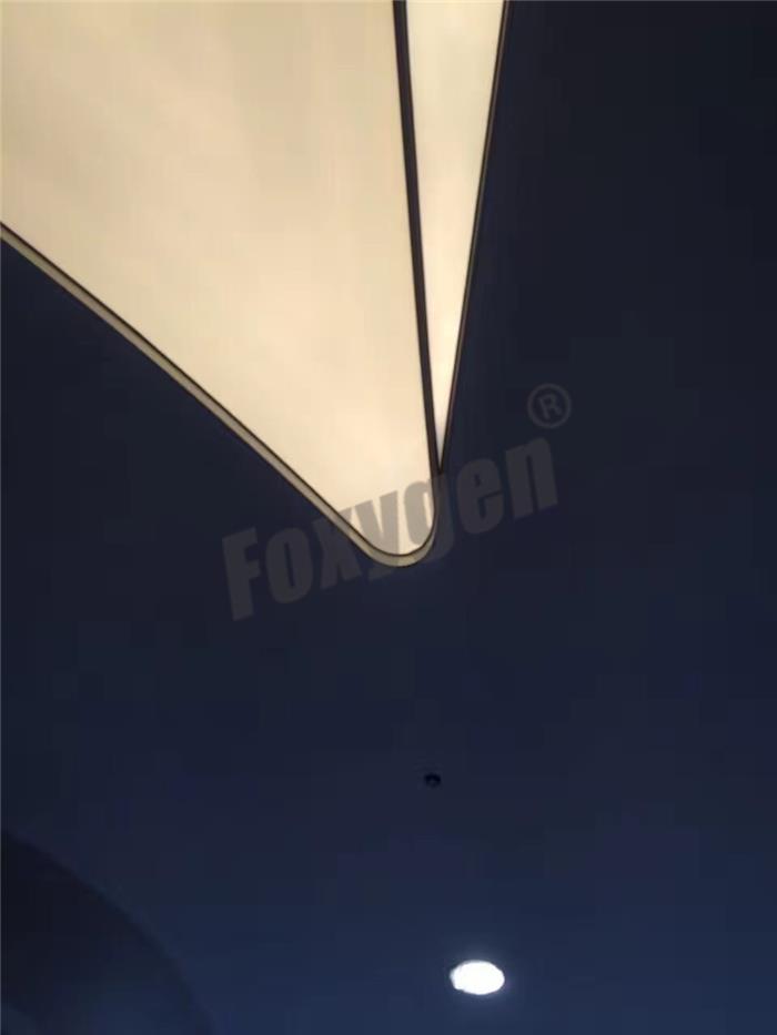 Same As Barrisol And Clipso Translucid 5 Meters Width Stretched LED Ceiling Fabric