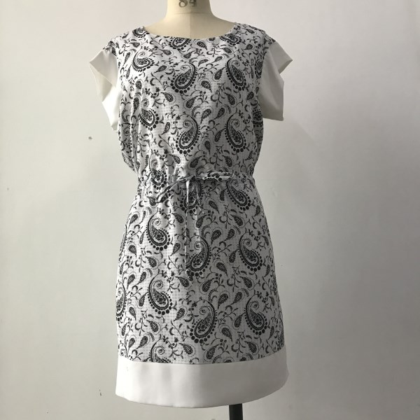 Chiffon Print Dress