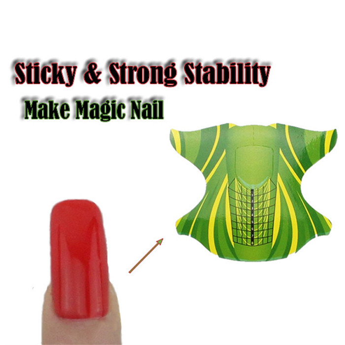 Green-acrylic-square-butterfly-nail-extension-forms (2).jpg