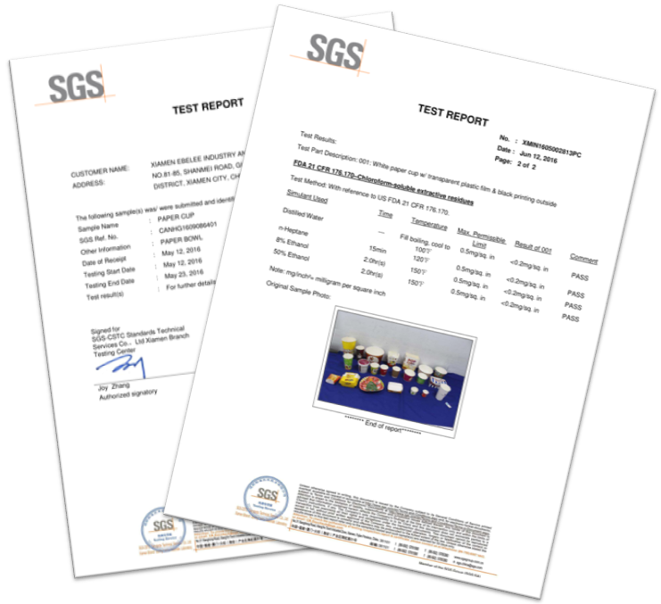 Product test report-SGS