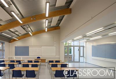 LED T5 tubes for classroom