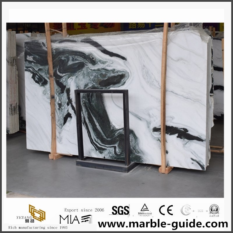 High Quality Panda White Marble Slabs with Cheap Price