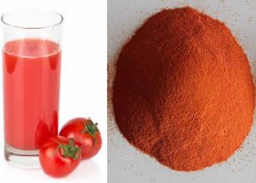 Tomato Juices from tomato juice processing plant