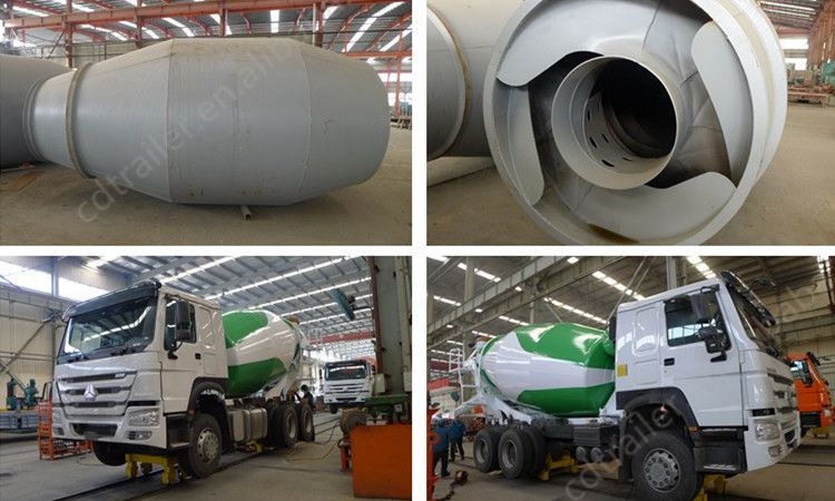 production line of mixture truck