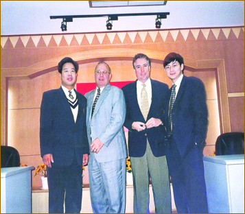 Photo with Vice President of Tony in 1993