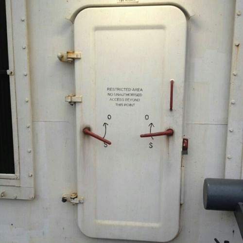 Weathertight door for ship