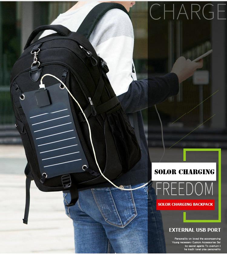 Waterproof Solar Backpack
