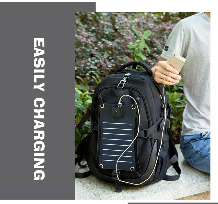 Waterproof Solar Backpack