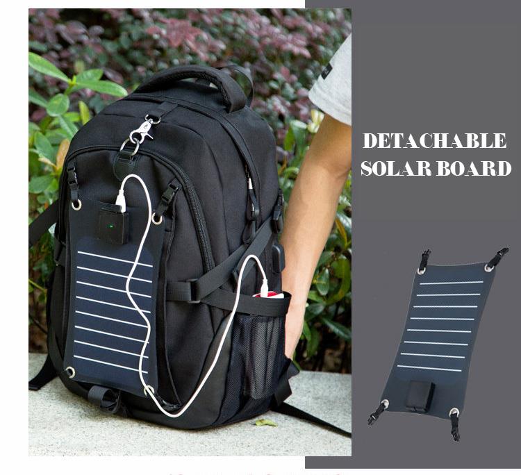 Waterproof Solar Backpack