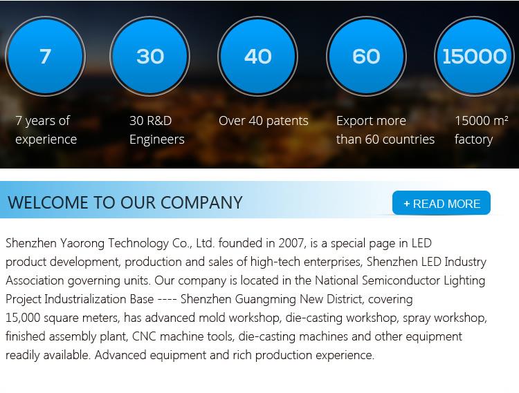 traditional LED wall pack company information 01