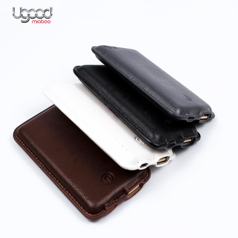 New Leather Power Bank Portable Power Bank