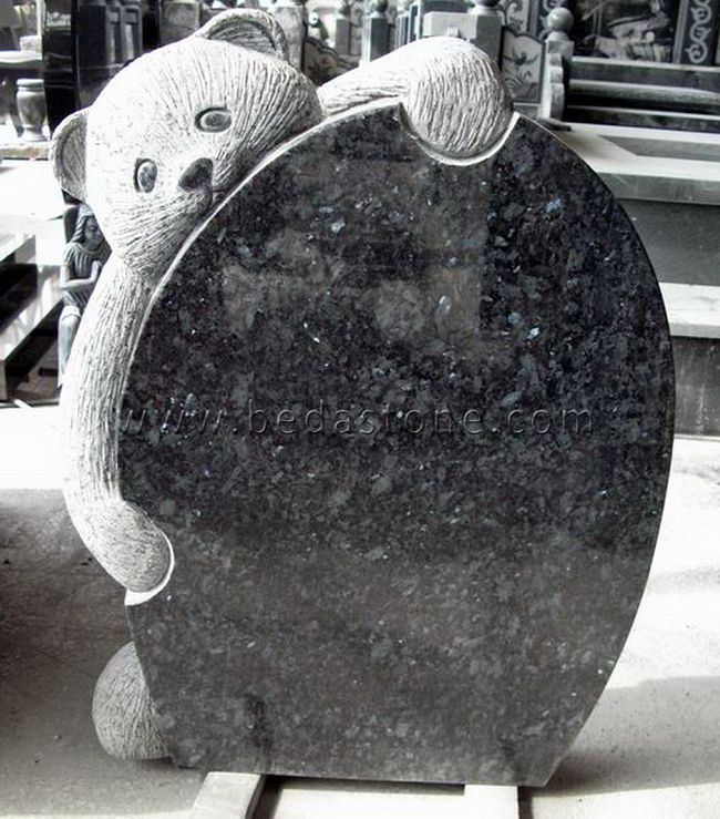 Imported black sparkle granite cremation headstone cost (4)(001).jpg
