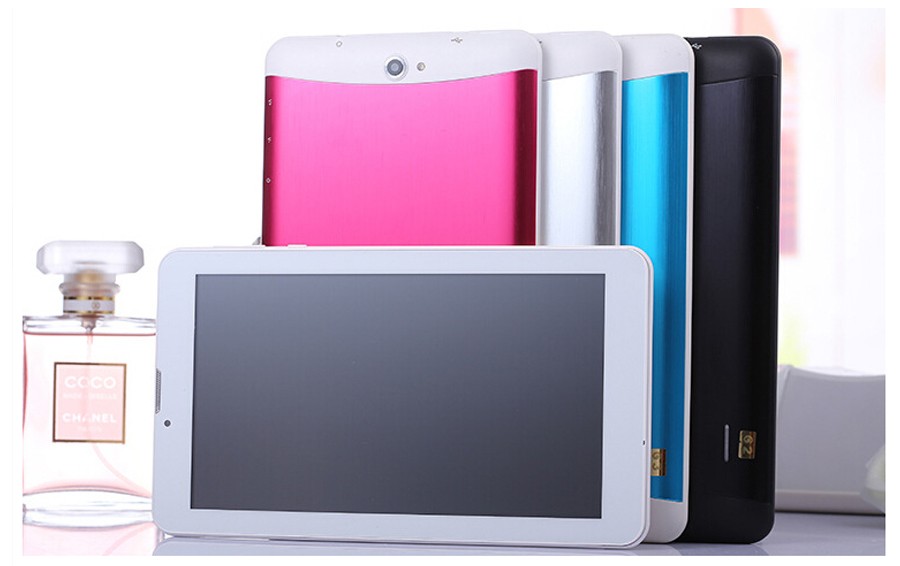 IPS 3G Call-Touch Dual Card Smart Super Phone Best 7 inch Quad Core WiFi Bluetooth GPS Android 4.4 Tablet PC 1280*800 1+8G