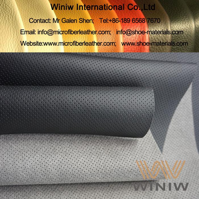 perforated auto leather