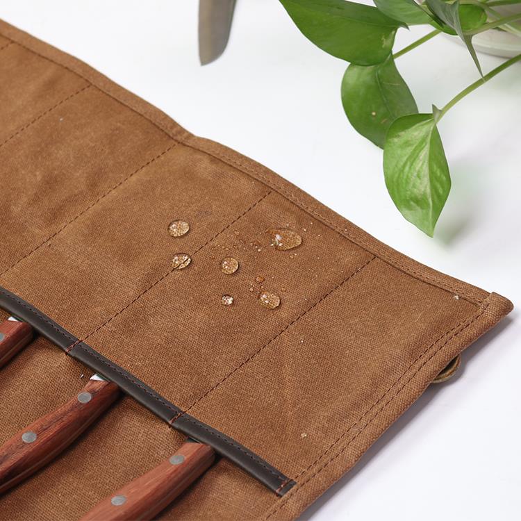 Waxed canvas chef knife roll bags with genuine leather straps (11).jpg