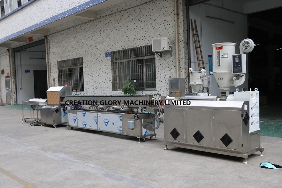 Medical infusion tubing transfusion pipe extrusion line 1.jpg