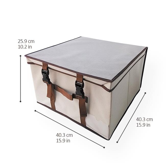 Large Fabric Household Clothes Storage Boxes With Lids