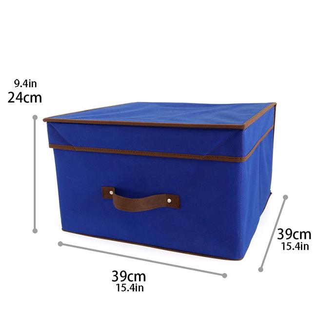 Woven Storage Box With Sturdy Handle