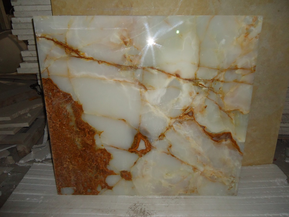 white onyx with veins