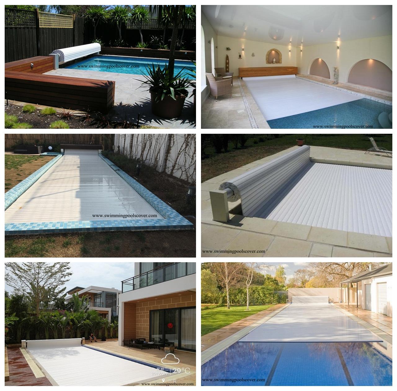 Automatic PVC Slat Swimming Pool Cover Above Ground for Indoor.jpg