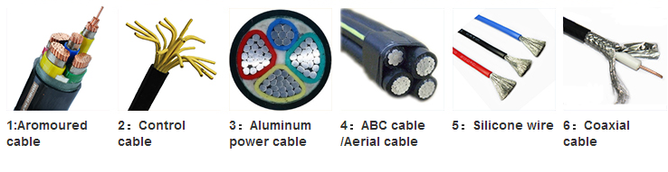 5 Core Pvc Flame Resistant Rubber Copper Cable And Wire