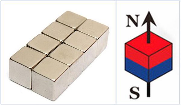 Wholesale Neodymium Rare Earth Cube Square Magnets