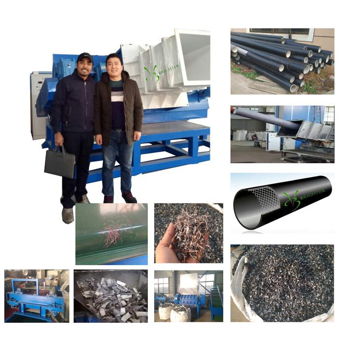 hdpe steel wire reinforced plastic pipe shredder and crusher.jpg