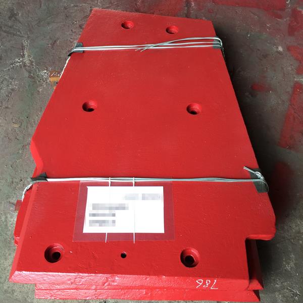 Jaw Crusher Cheek plates for sale