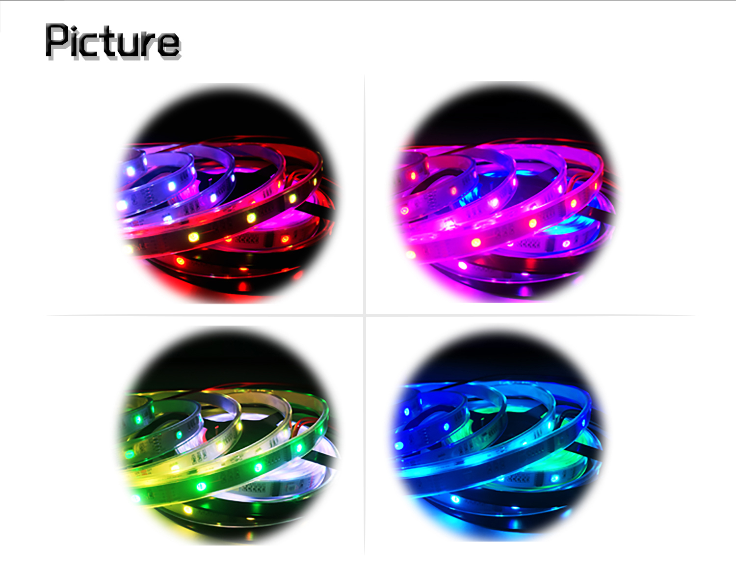 Addressable!!! RGB SMD5050 DMX512 IP68 Pixel led strip light, one IC damge no impacting the others