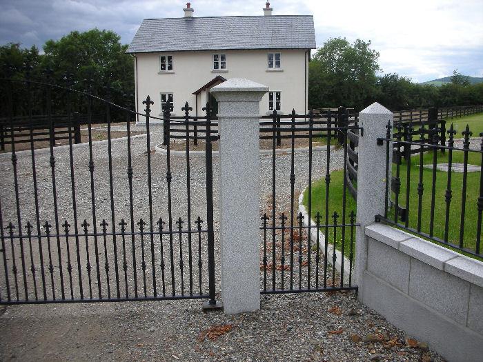 granite gate post style-simple and concise.jpg