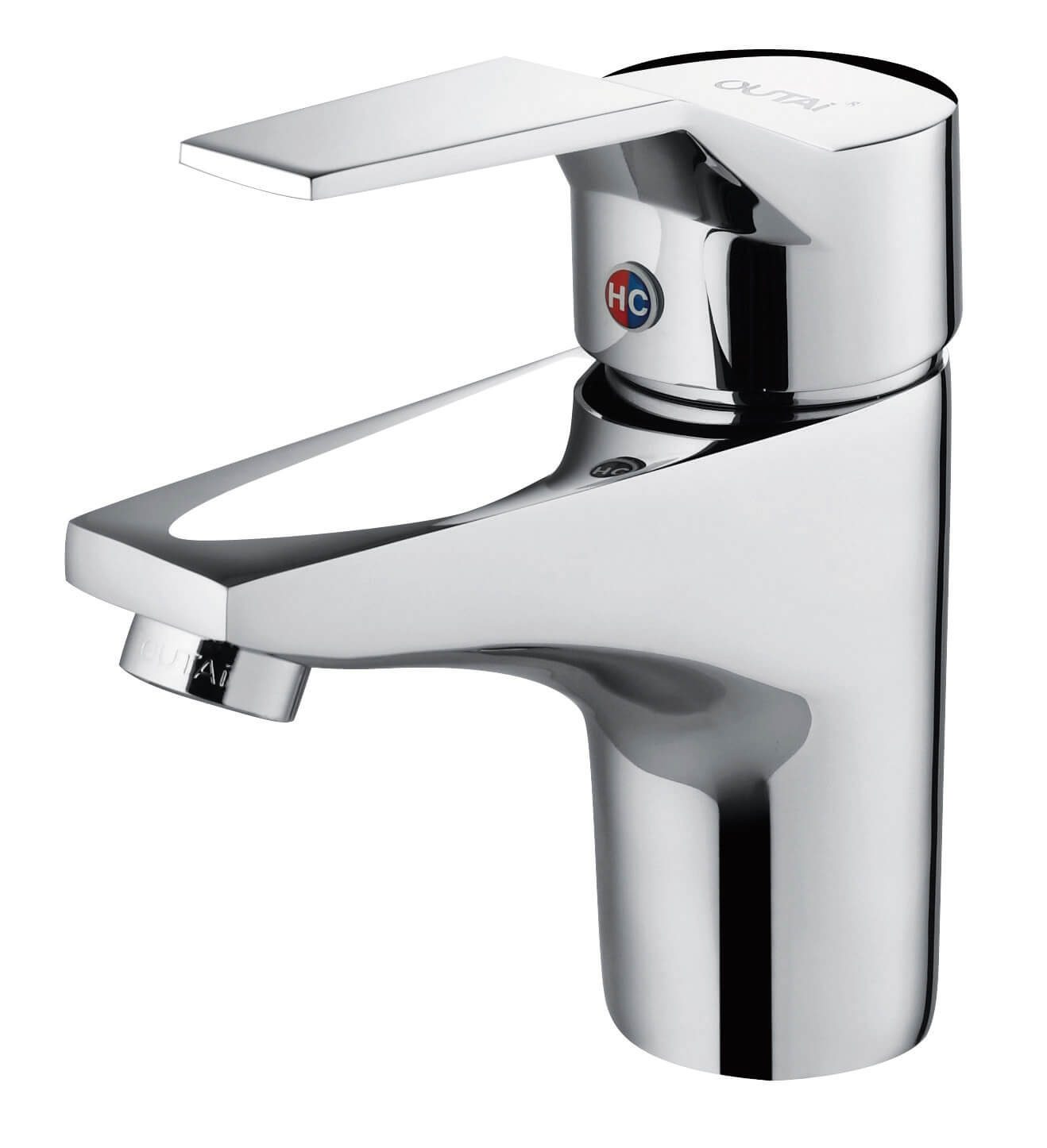 deck mounted bathroom basin faucets