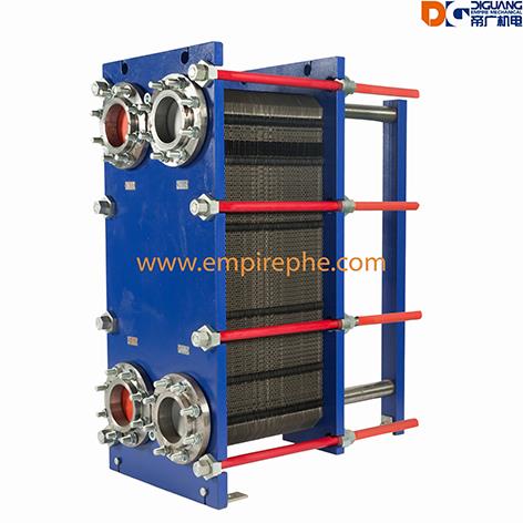 condenser plate and frame heat exchanger
