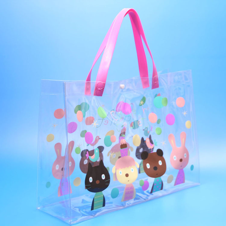 Clear Eco-friendly reusable shopping bag