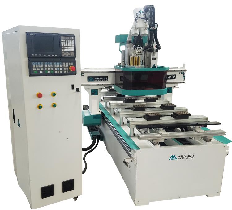 MISSILE factory supply woodworking cnc machine ptp cnc router with cnc drilling boring head